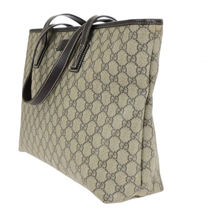 Gucci Vintage Gucci Shoulder Bag Beige