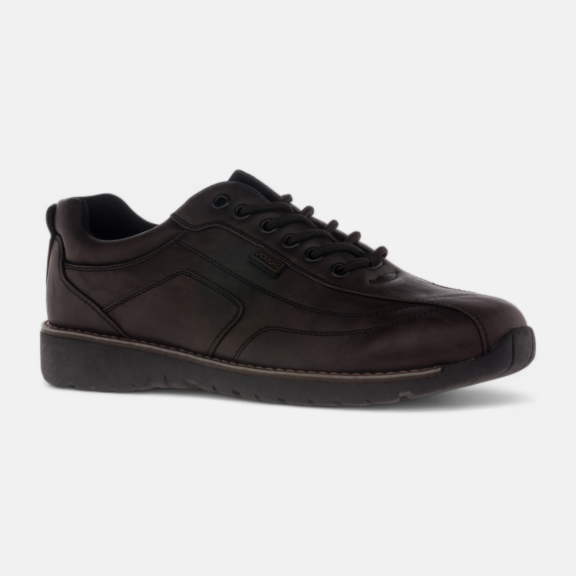 Derbies pieds sensibles Homme marron