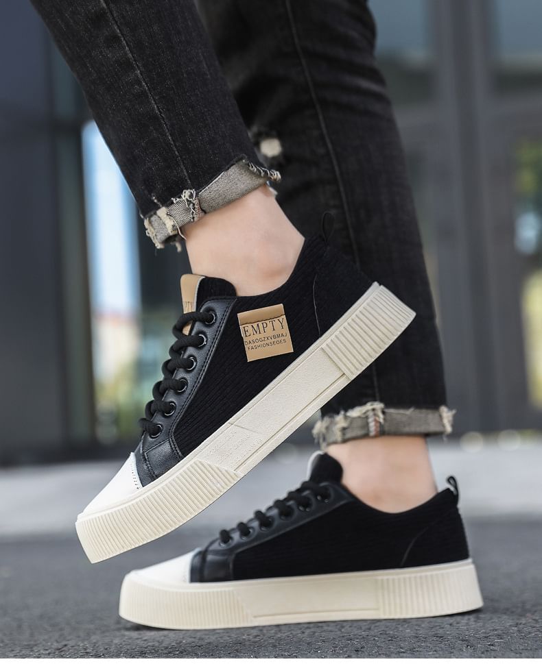 Tanzanite - Platform veterschoenen