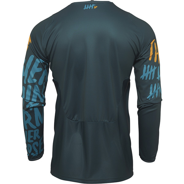 Thor Motocross - Maillot enfant Pulse Counting Sheep Bleu / Orange