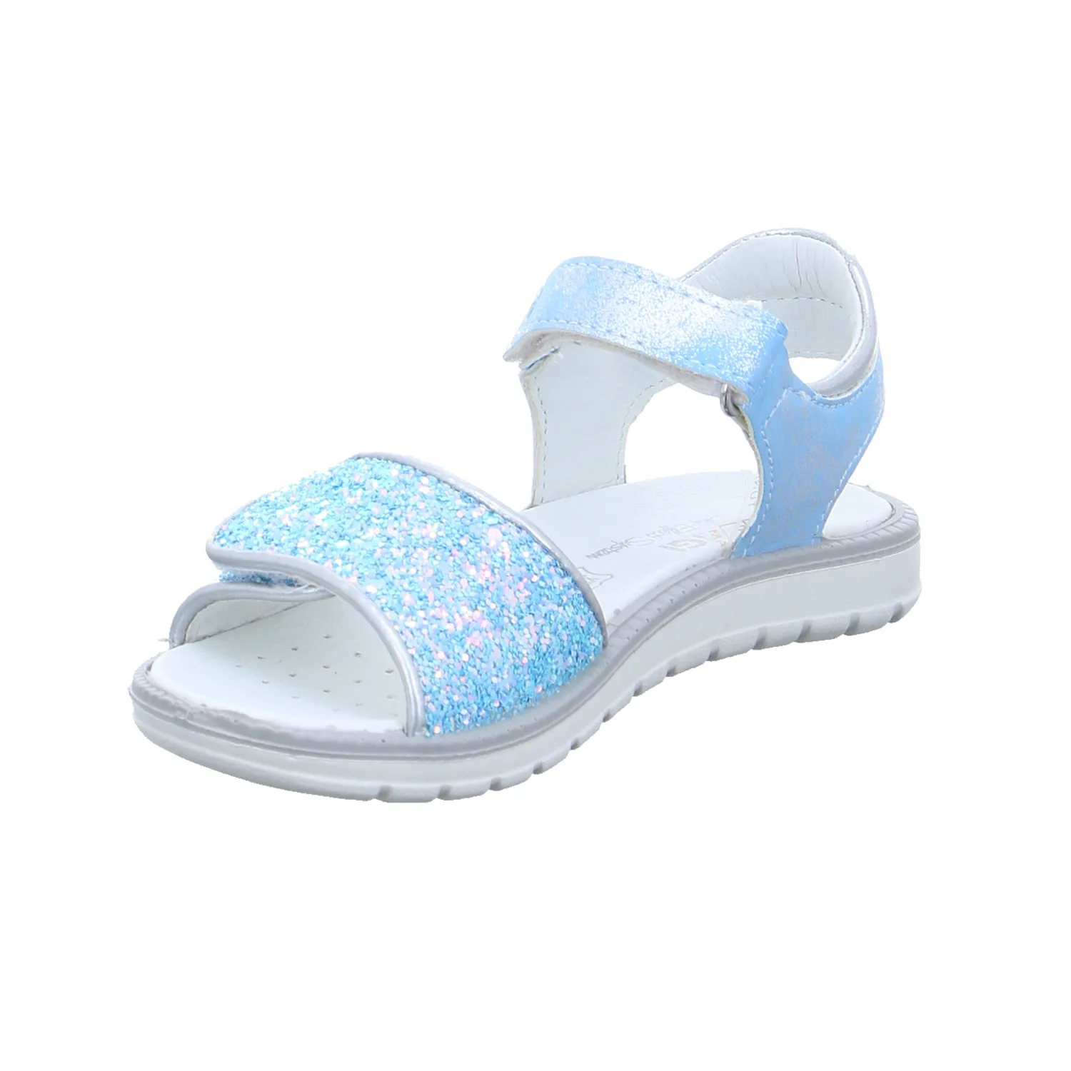 PRIMIGI Mädchen-Sandale Hellblau Leder  Sommerschuh