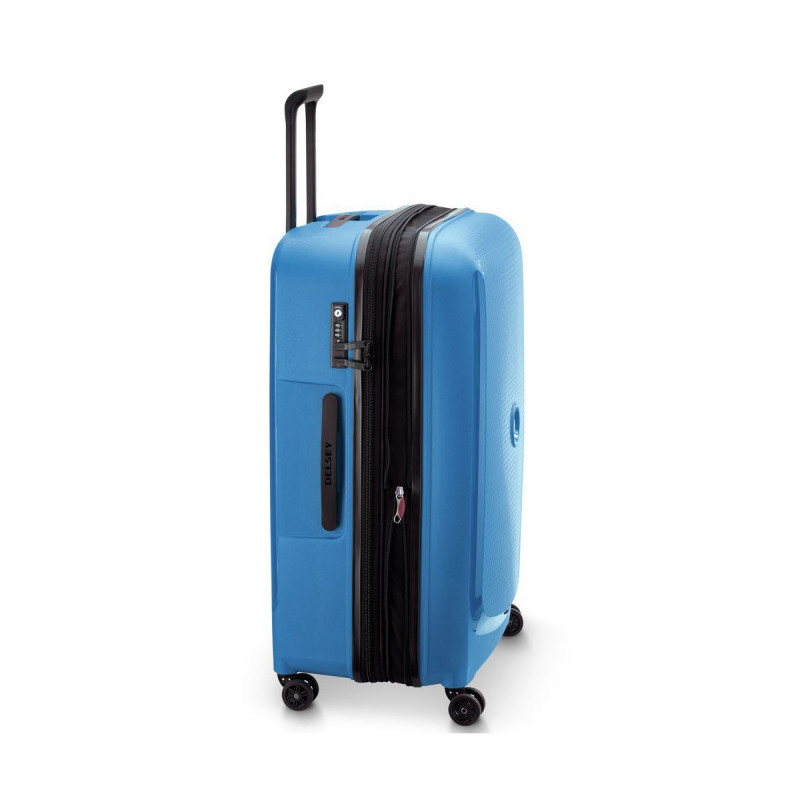Valise rigide extensible Belmont Plus 76 cm Bleu