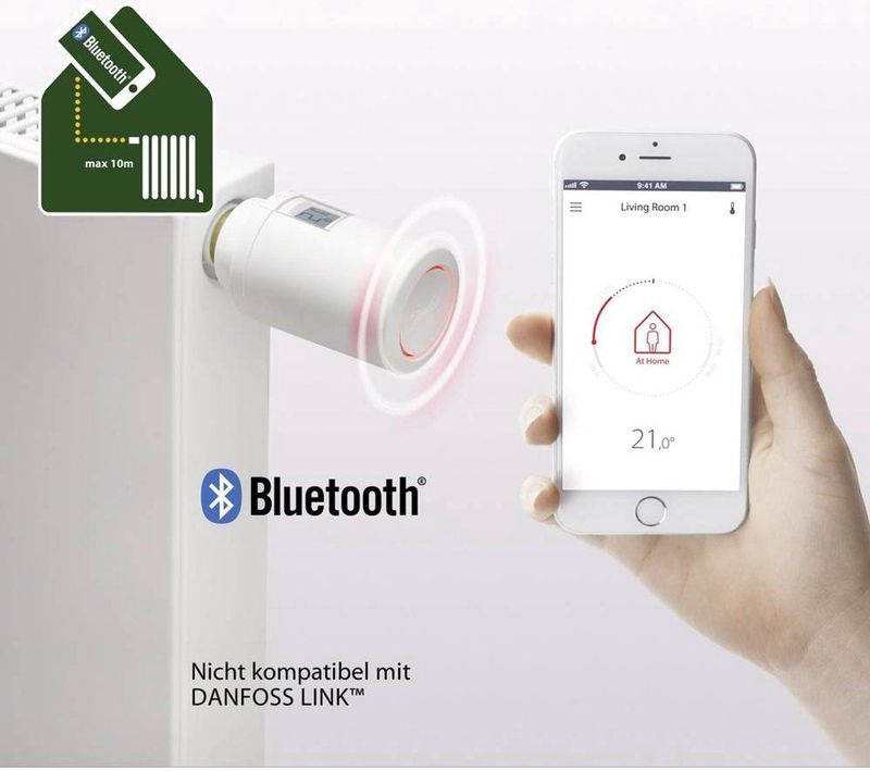 Danfoss ECO™ Elektronische radiatorthermostaat Elektronisch