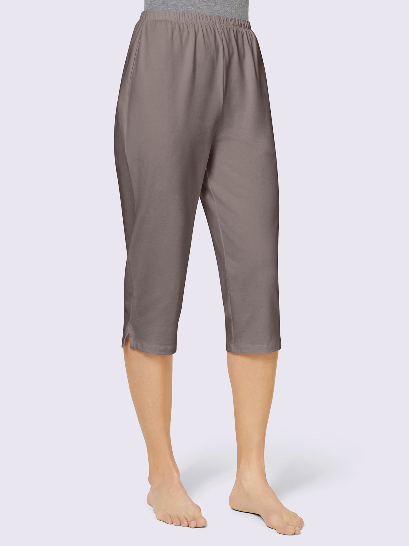 Lot de 2 pantalons corsaires en jersey doux
