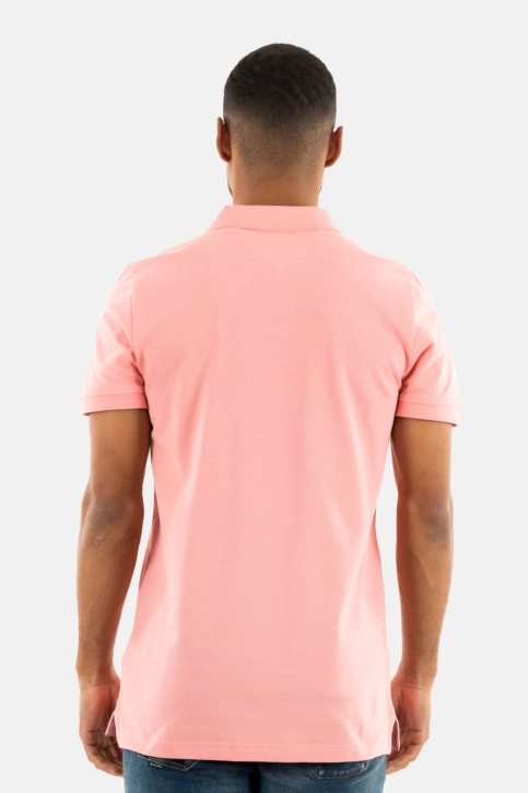 Polos tommy jeans slim placket tic tickled pink