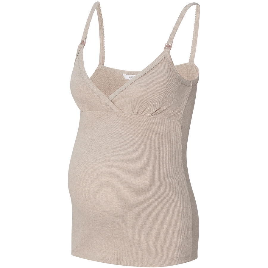 Noppies Still-Schlaftop Maja Taupe Melange