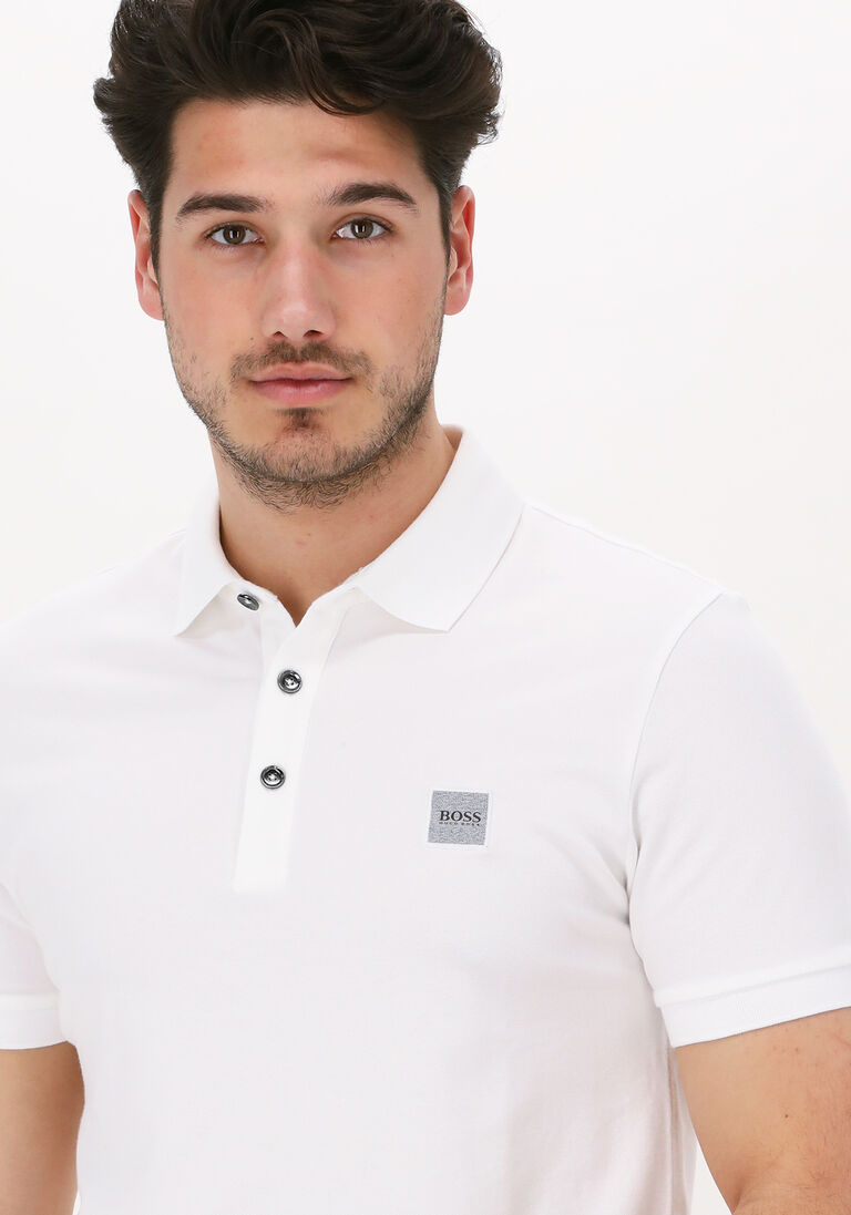 BOSS witte boss polo passenger 10193126 01