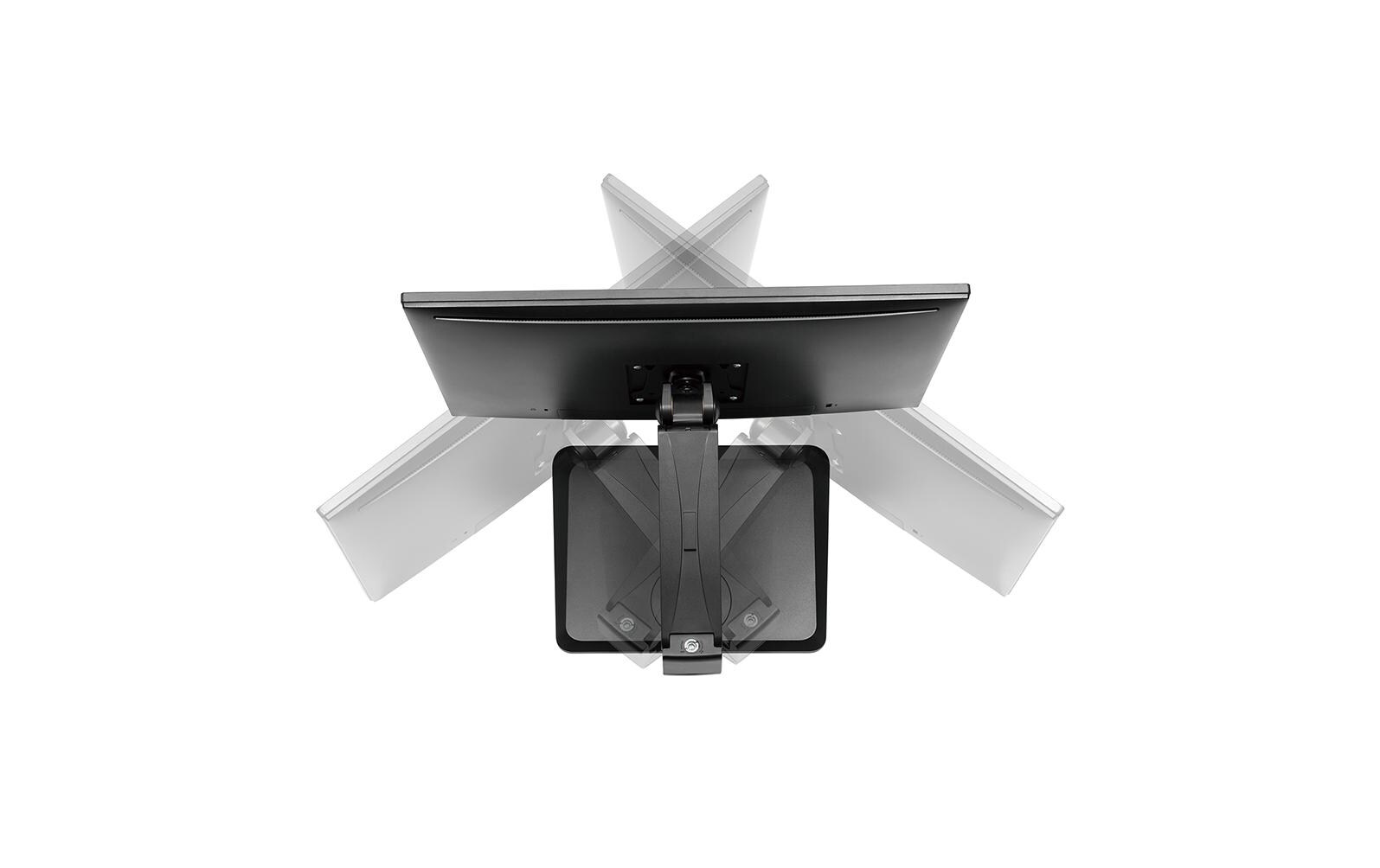 Monitor-Standfuss FPMA-D885BLACK SchwarzTischhalterung für Flachbildschirme bis 32