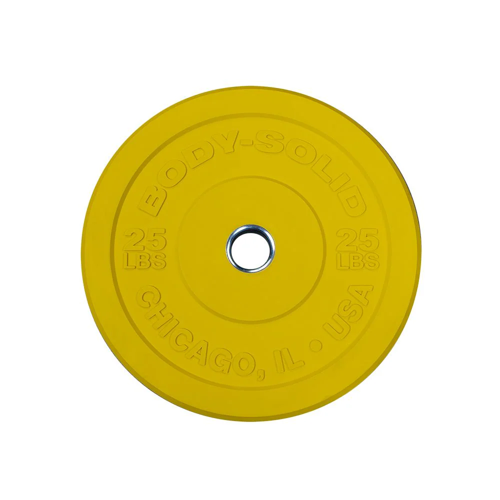 BODYSOLID Chicago Olympic Bumper Plate 5 kg
