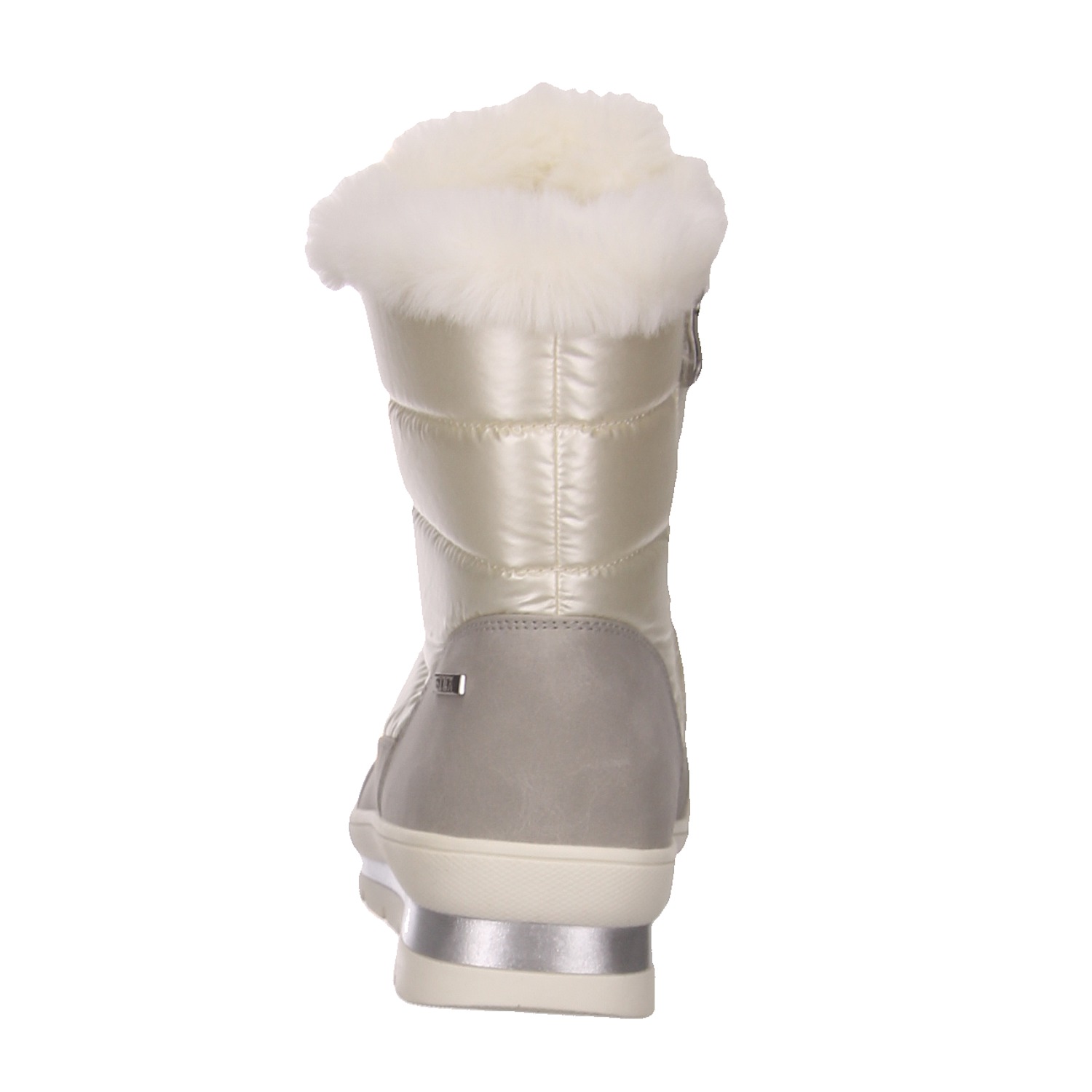 Caprice Schnürstiefel creme beige