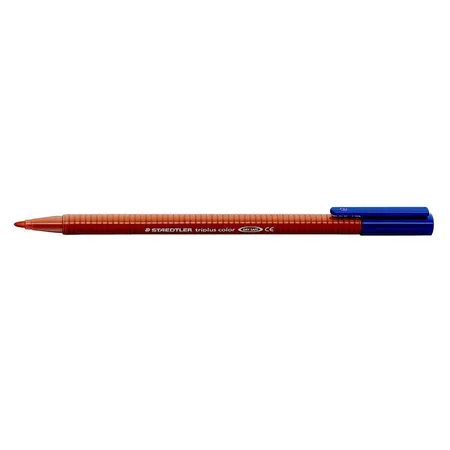 STAEDTLER® 323-73 triplus color Fasermaler, dreikant, siena gebrannt