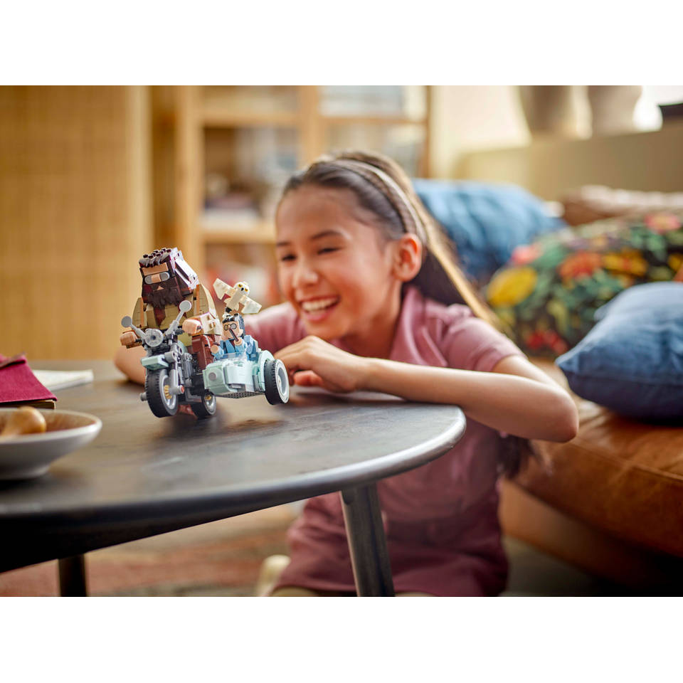 LEGO Harry Potter Hagrid en Harry's rit op de motor 76443
