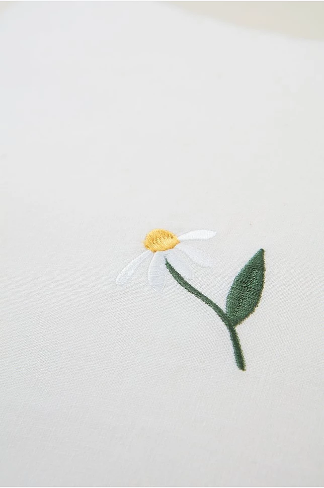 FLEUR brodert putetrekk