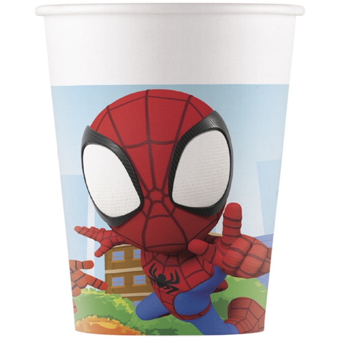 Spidey und seine Superfreunde - 8 Becher - ca. 200 ml