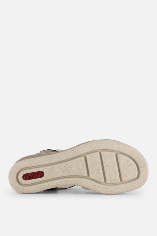 Rieker Sandalen wit Synthetisch
