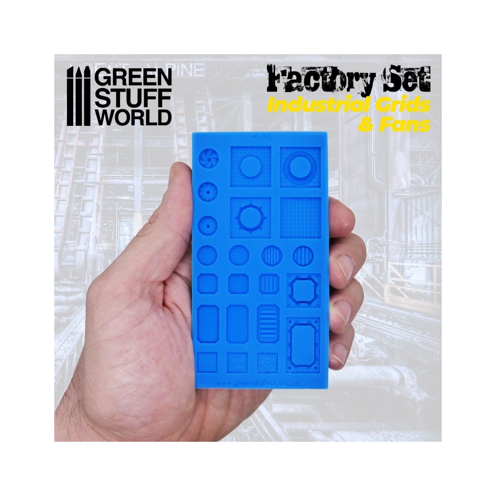Moule en Silicone - Grilles et Ventilateurs industriels