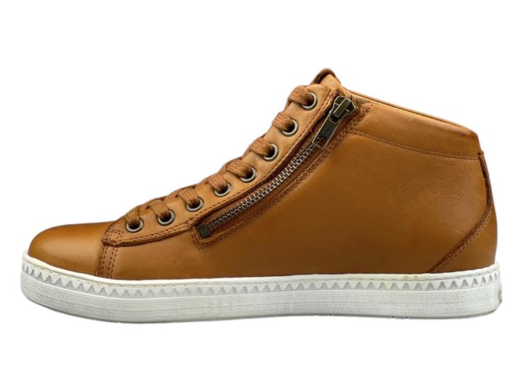 AQA Shoes A8411 velvet cognac