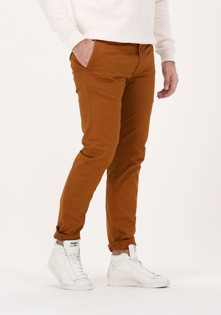 SCOTCH & SODA cognac scotch & soda chino stuart regular slim-fit