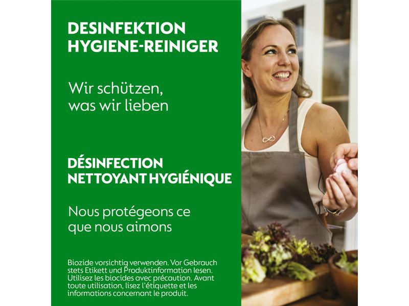 Dettol Desinfektion Hygiene-Reiniger Limetten- & Minze 750 Kraftvoller Allzweckreiniger für Oberflächen