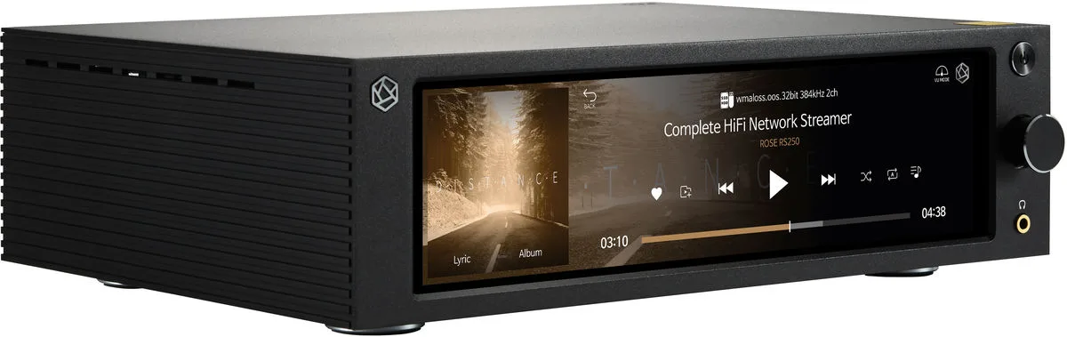 Rose RS250A Noir Lecteurs réseau audio