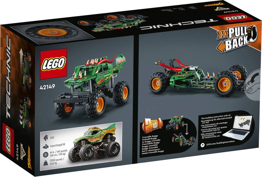 LEGO®TECHNIC 42149 - MONSTER JAM™ DRAGON™