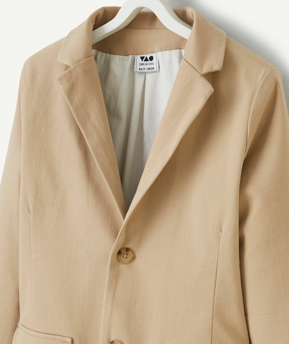 BLAZER GARÇON BEIGE