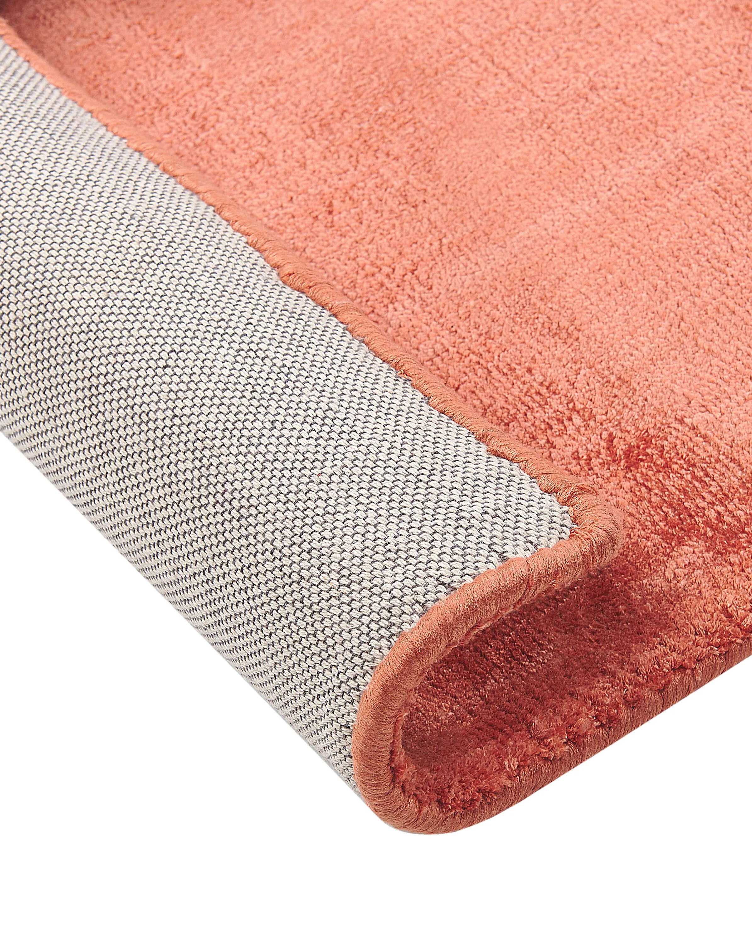Vloerkleed GESI II Oranje 140 x 200 cm Viscose