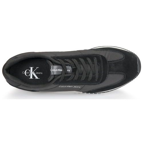 Calvin Klein Jeans - RETRO RUNNER WINGTIP MIX - Noir
