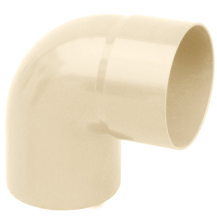 Coude de gouttière 87° MF 25 gris Interplast