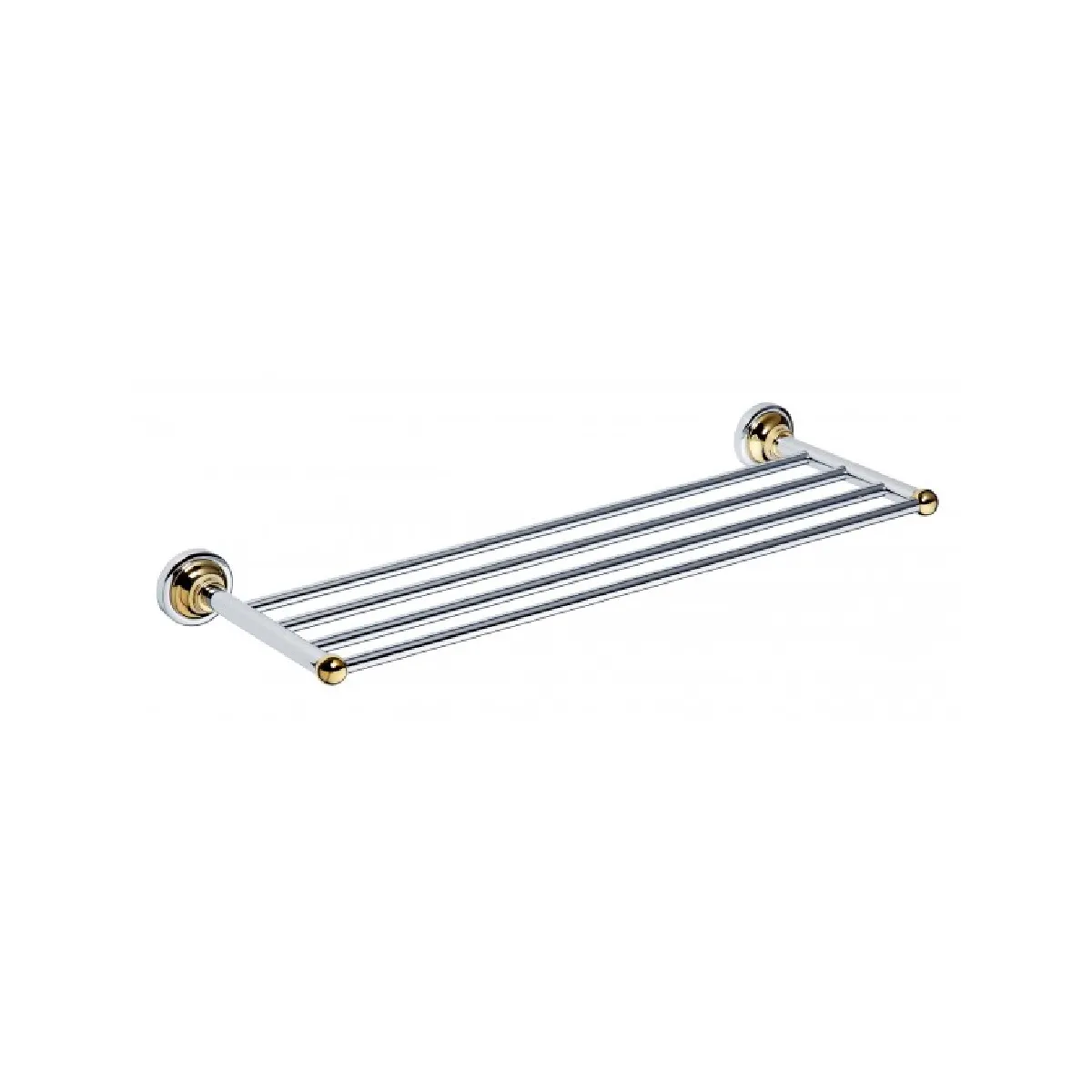 Bemeta - Maison De La Tendance Bemeta Porte-serviettes RETRO - Chrome-Or