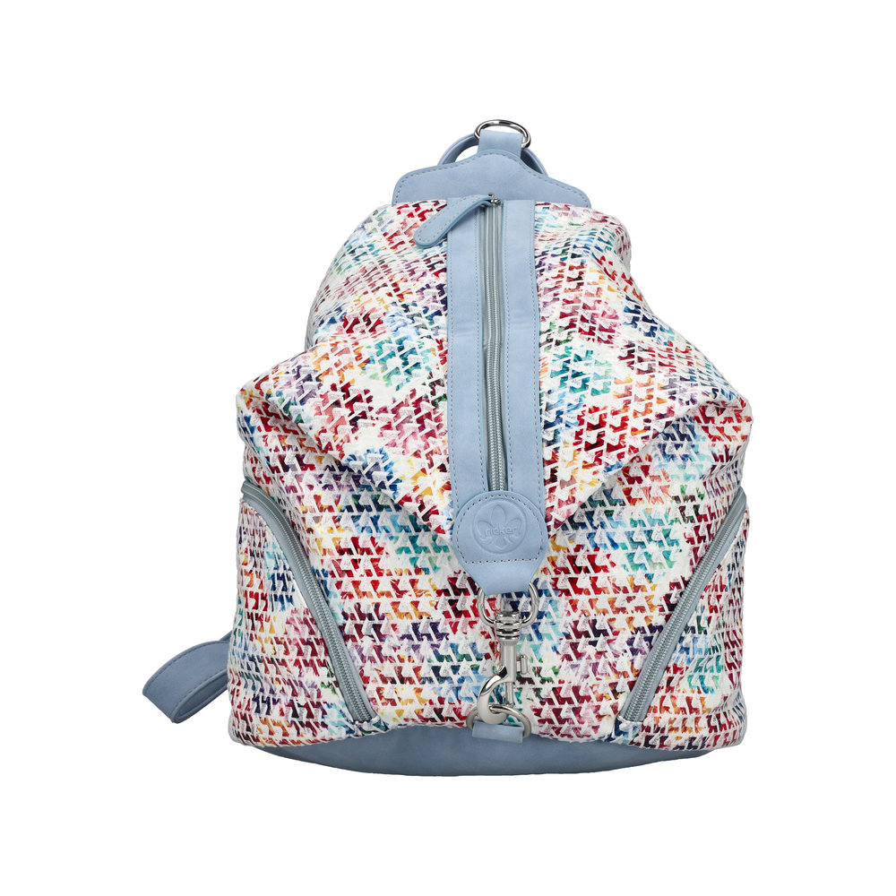 Rieker Rucksack bunt blau
