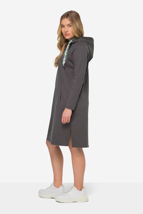 Sweatkleid, Kapuze, OEKO-TEX