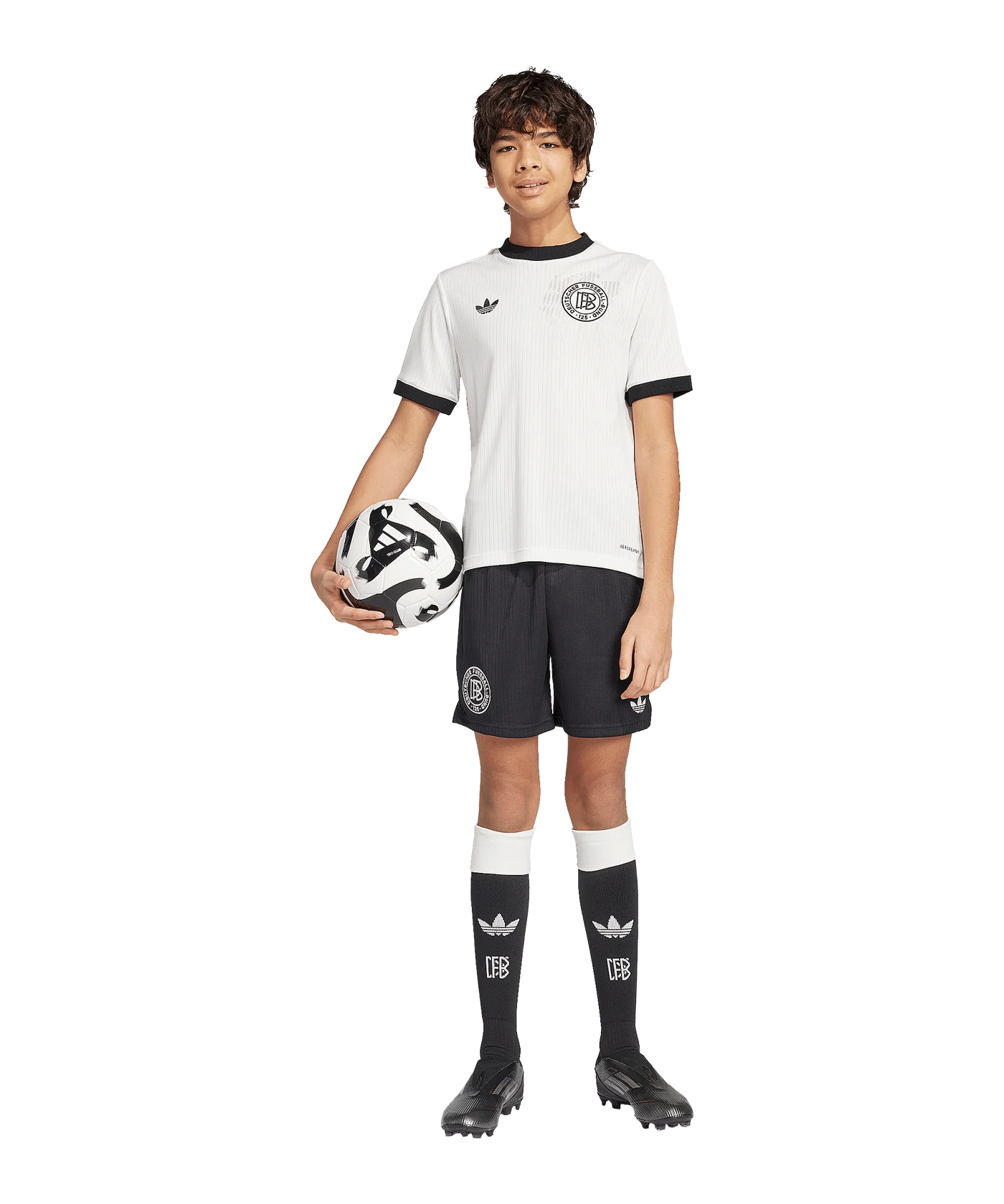 adidas Deutschland 125th Anniversary Trikot Kids Weiß
