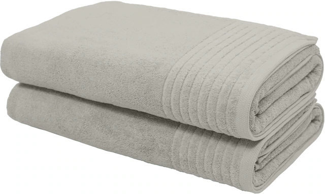 my home Saunatuch »Sanremo Premium, Premium Handtücher, 600 gr/m², 80x200cm« Bordüre, einfarbig, flauschig, weich, dicke Qualität, 5 Jahre Garantie