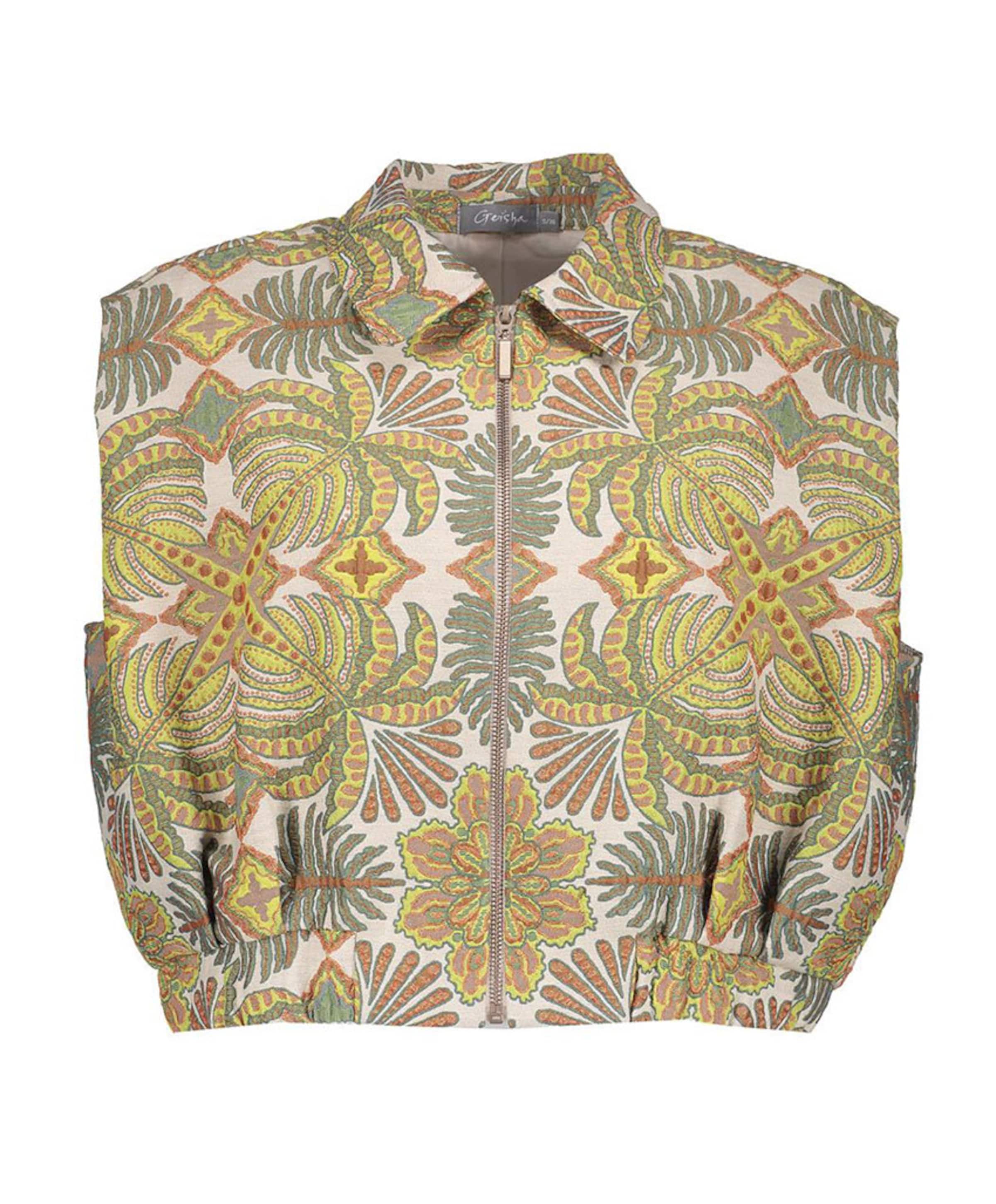 Geisha Dames gilet beige