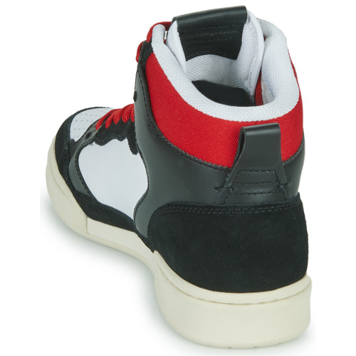 Polo Ralph Lauren - POLO CRT HGH-SNEAKERS-HIGH TOP LACE Negro / Blanco / Rojo