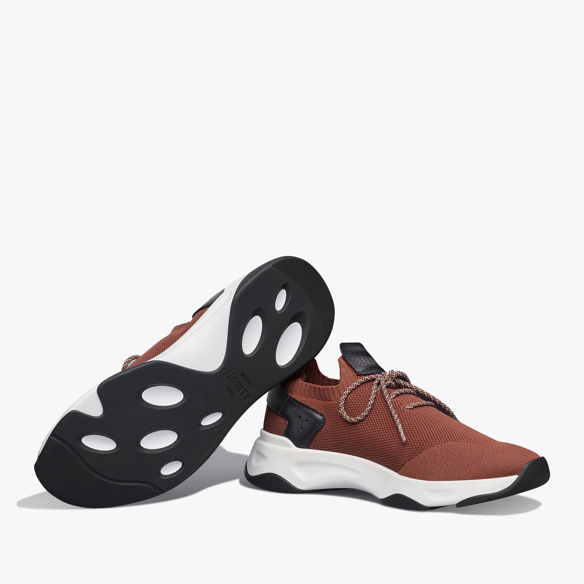 Sneaker Shadow En Maille Et Cuir