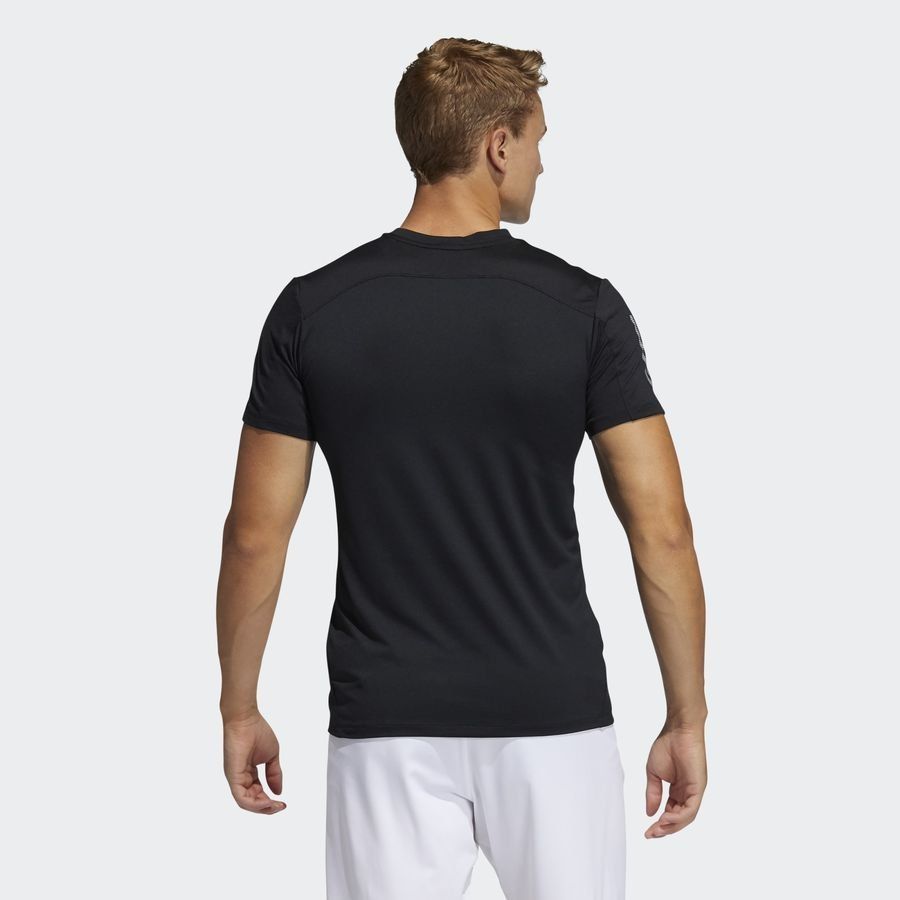 adidas T-shirt d'Entraînement Primeblue Aeroready 3-Stripes - Noir