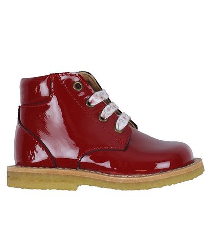 Wheat Stiefel - Raden Patent Lace - Rot
