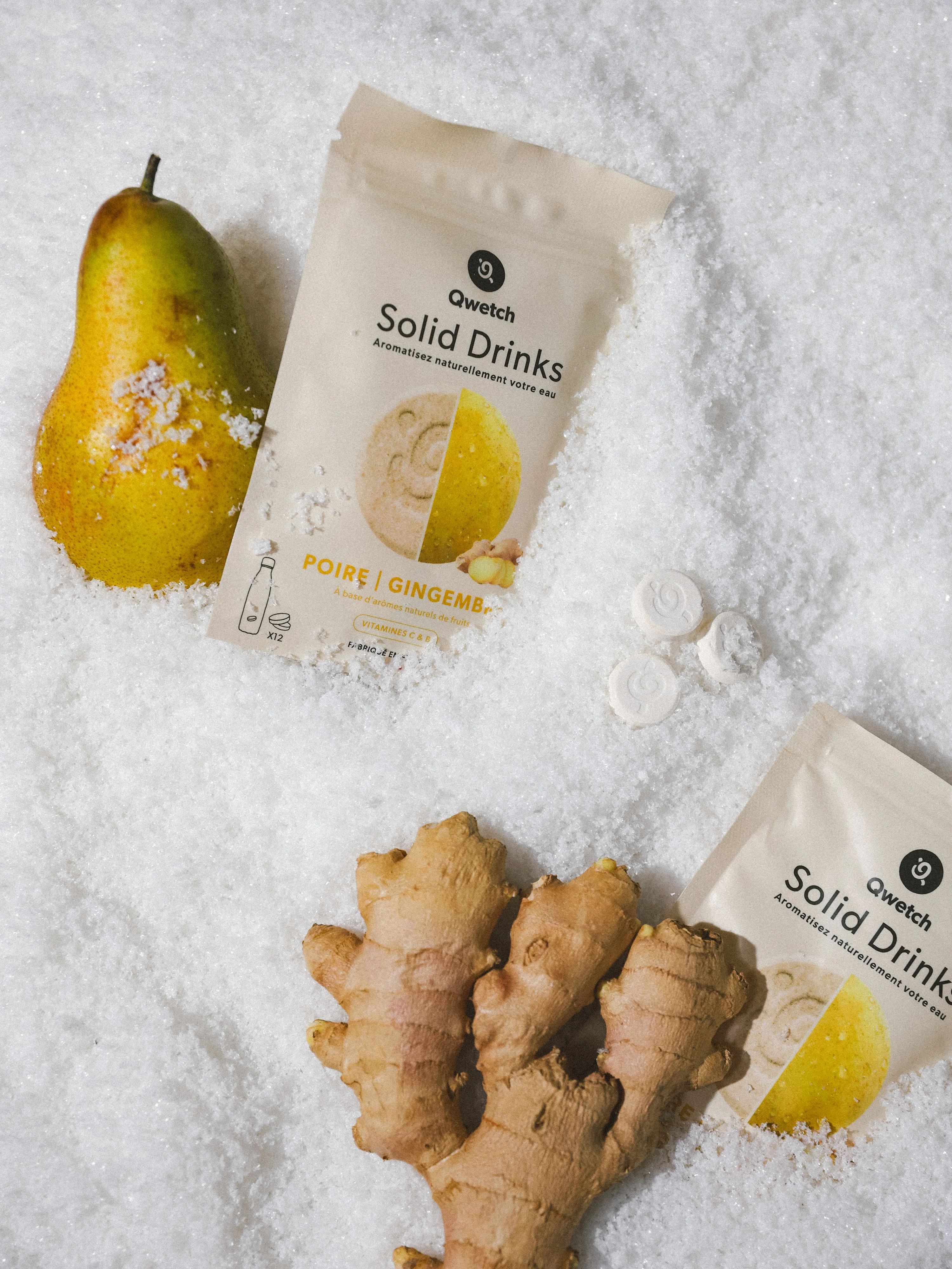 Solid Drinks Poire Gingembre - Qwetch