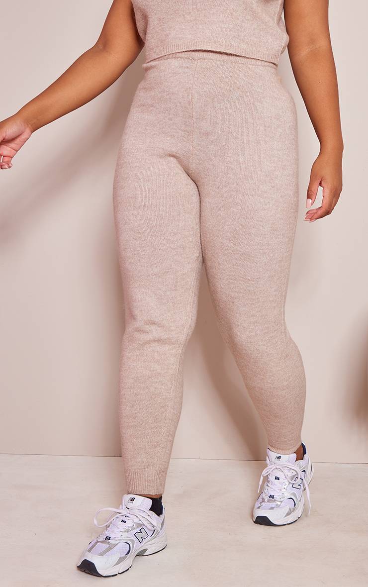 Moka Jogger Décontracté En Maille Grande Taille