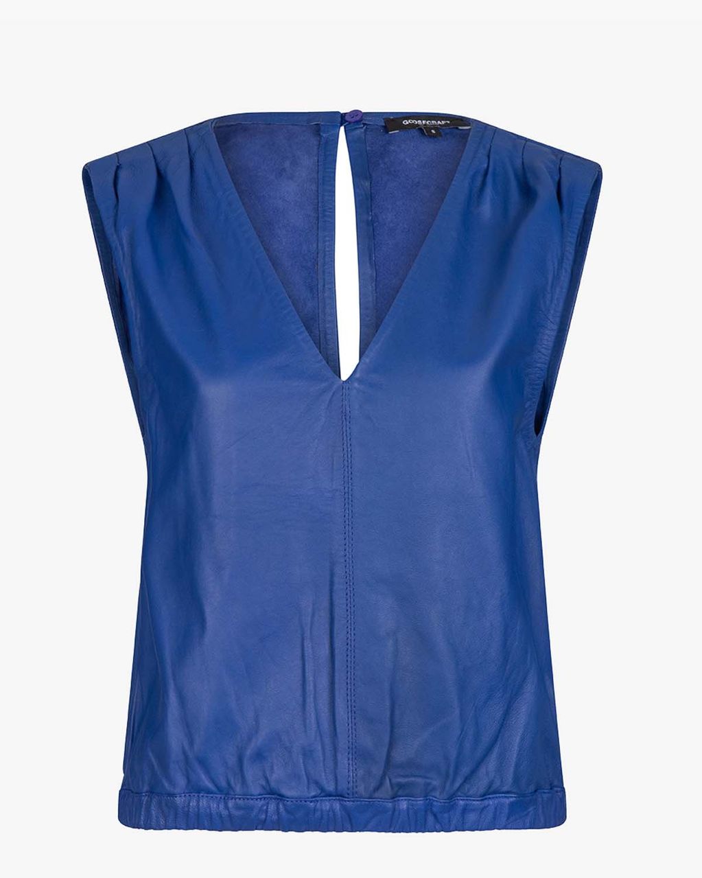 Goosecraft Elvie 1-A kobaltblauw Damesblouse