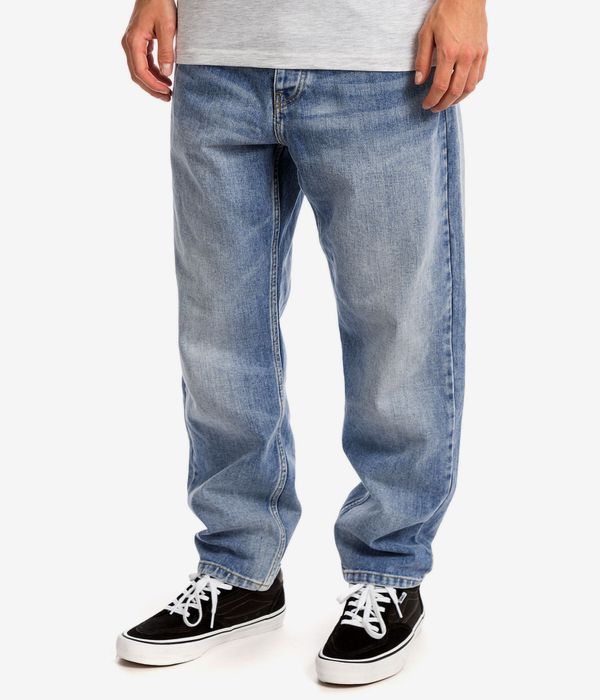 Carhartt WIP Newel Pant Maitland Jeans (blue light used wash)