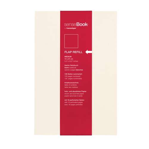 transotype® senseBook FLAP REFILL