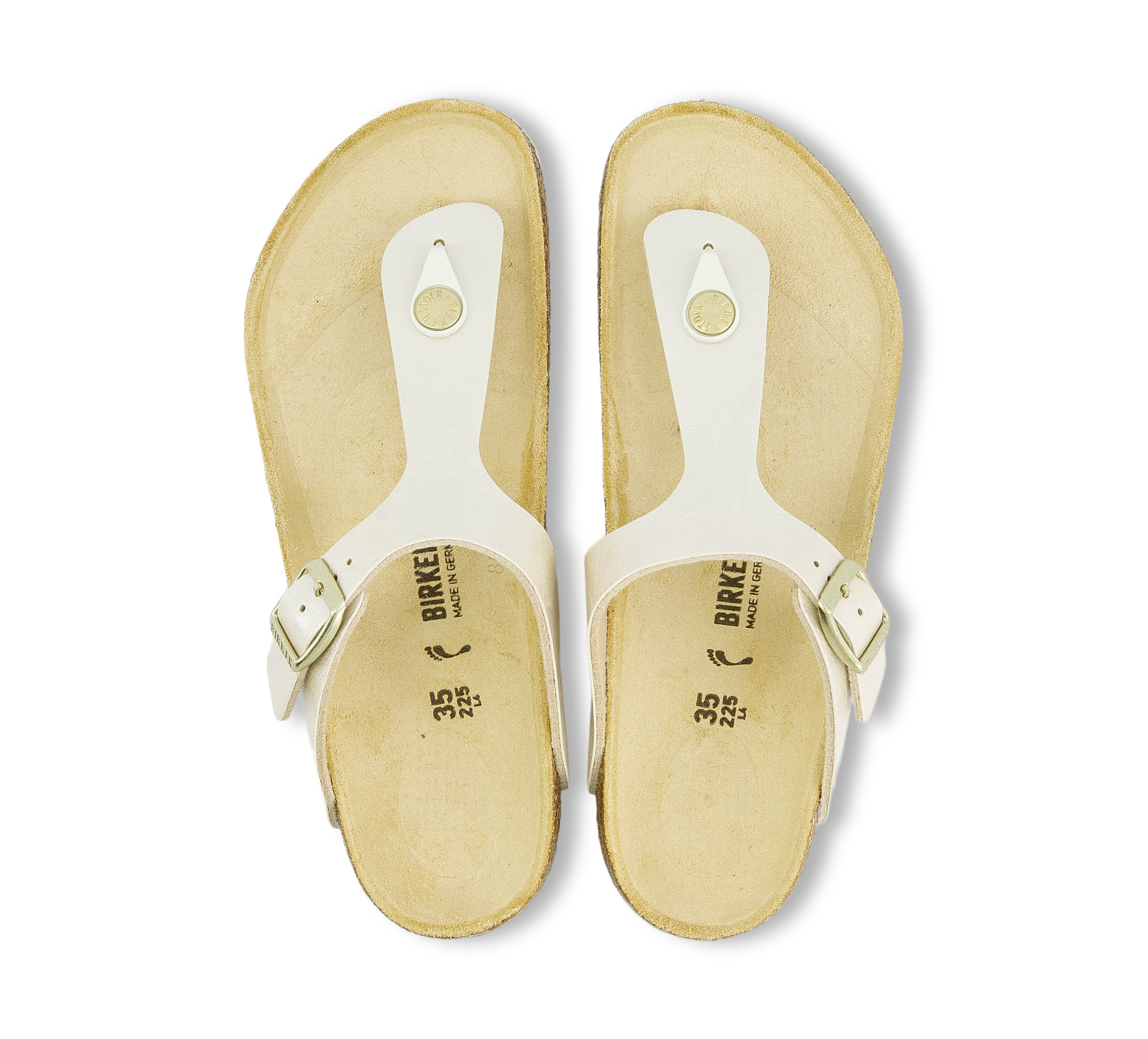 Birkenstock Gizeh Kids BS Birko-Flor gold