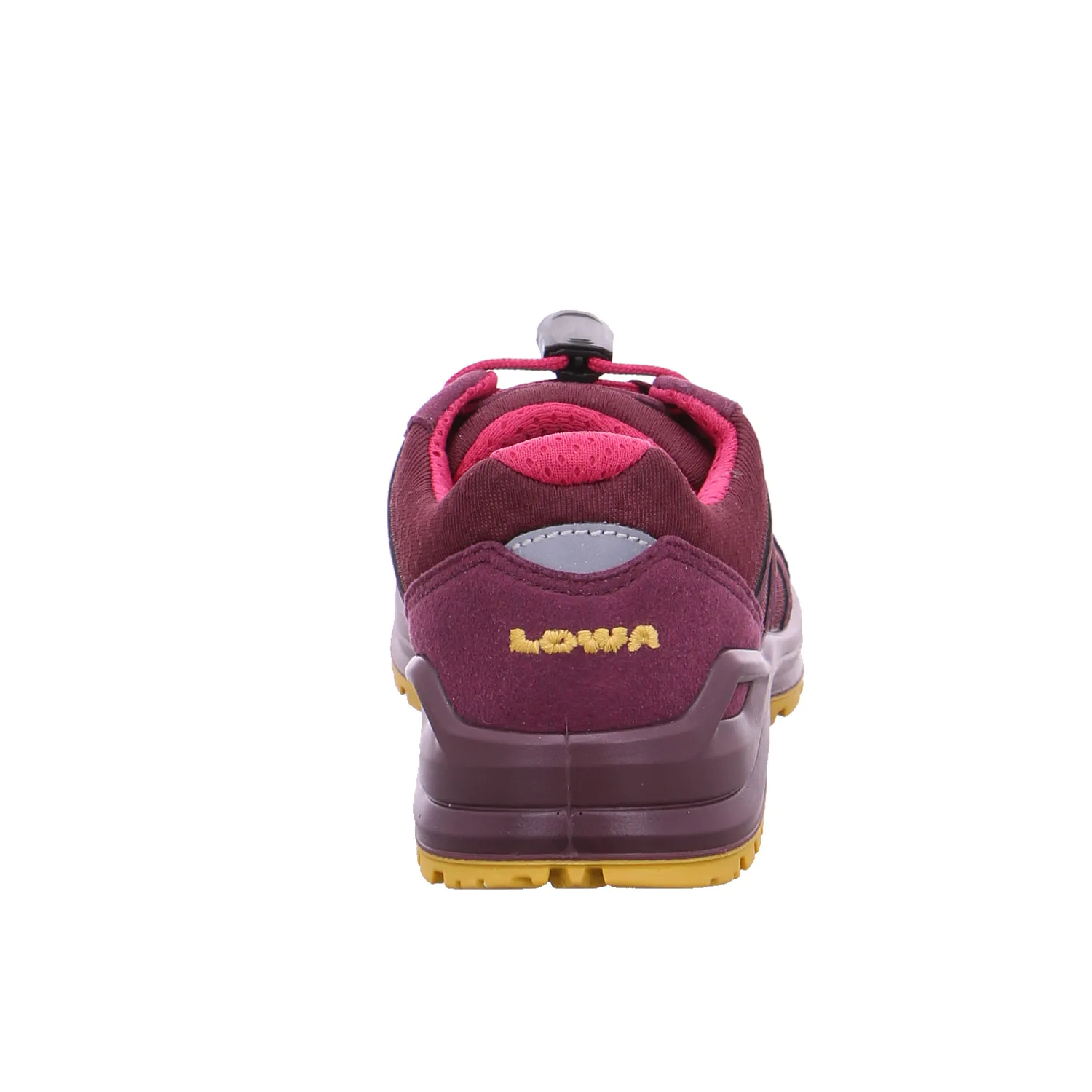 LOWA Jugend-Halbschuh Dunkelrot Textil  Sneaker Outdoor Unisex