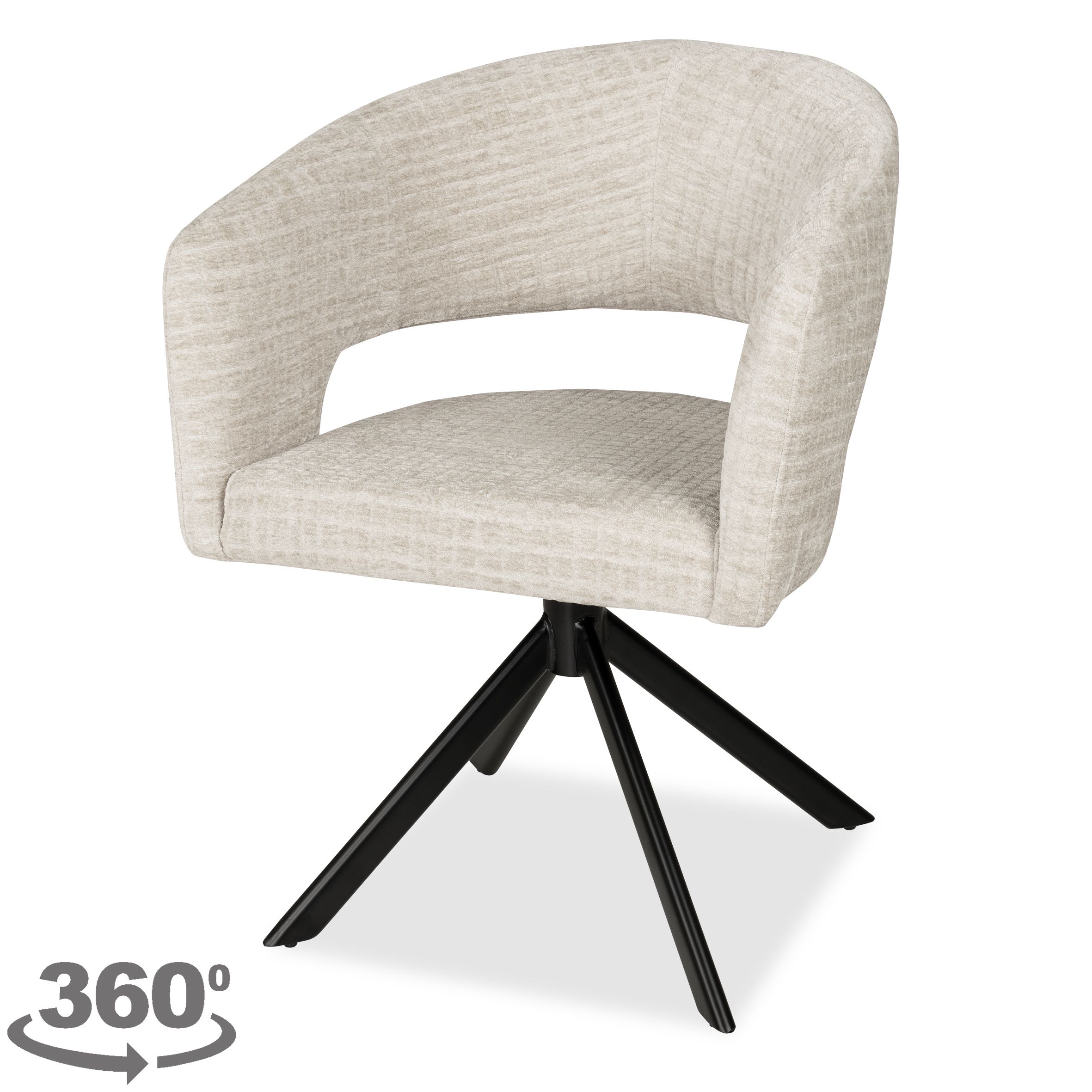 Eetkamerstoel Ekoda B58 x D57 x H79 cm