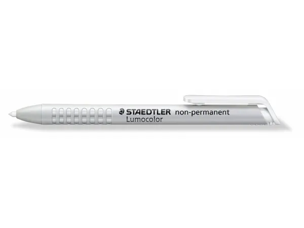 STAEDTLER Lumocolor omnichrom - Markør - ikke-permanent - hvid - 3 mm - tilbagetrækkelig