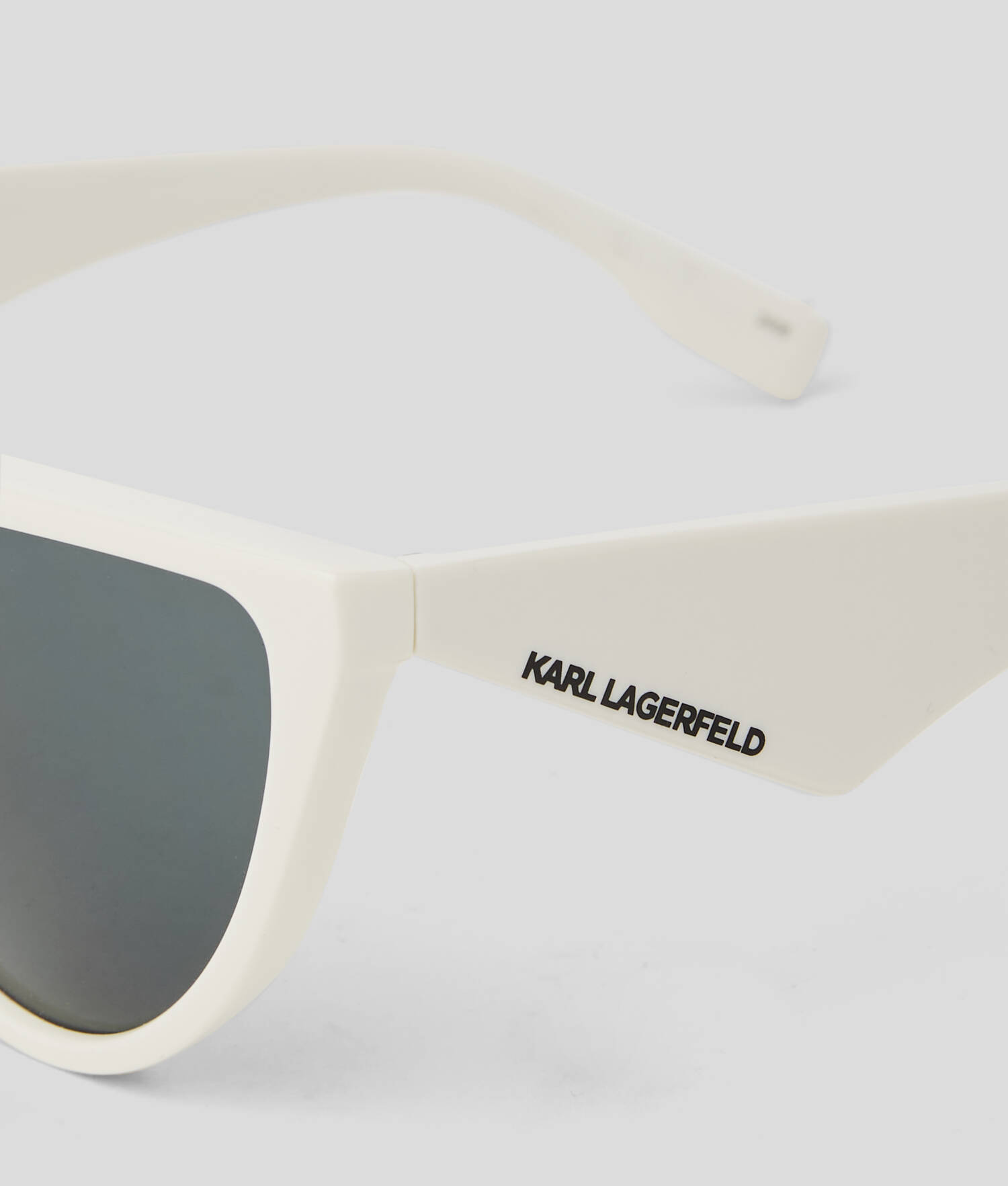 LUNETTES DE SOLEIL AVEC LOGO KARL - Blanc