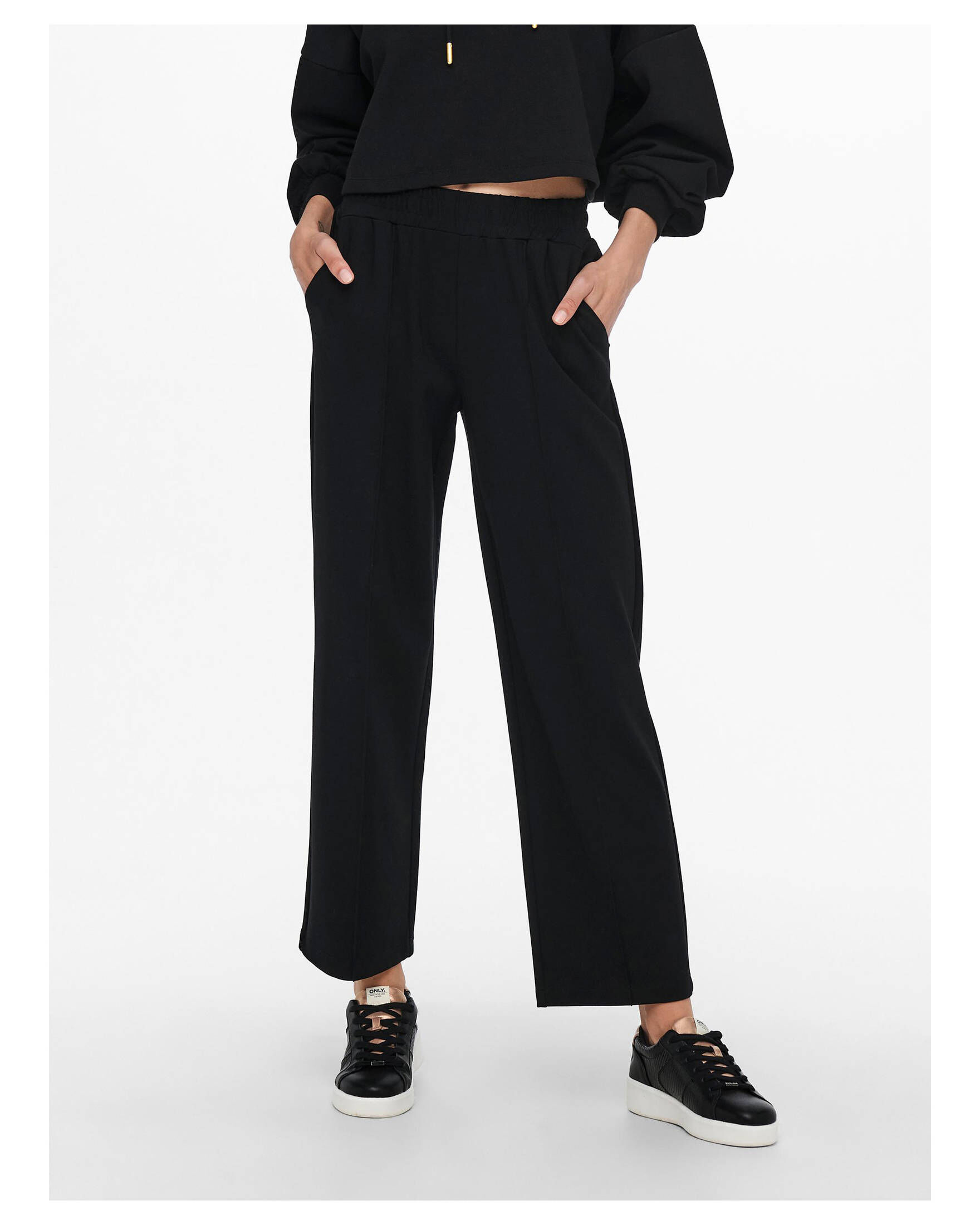 Only| Damen Hose ONLPOPTRASH-SUKI LIFE MW PANT PNT N